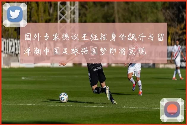 国外专家热议王钰栋身价飙升与留洋潮中国足球强国梦即将实现